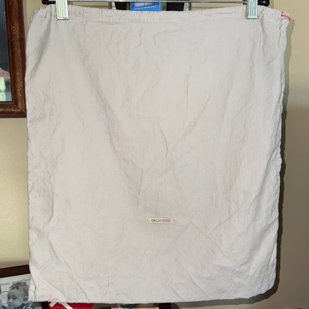 Emilio Pucci 18” x 19” Dust Bag